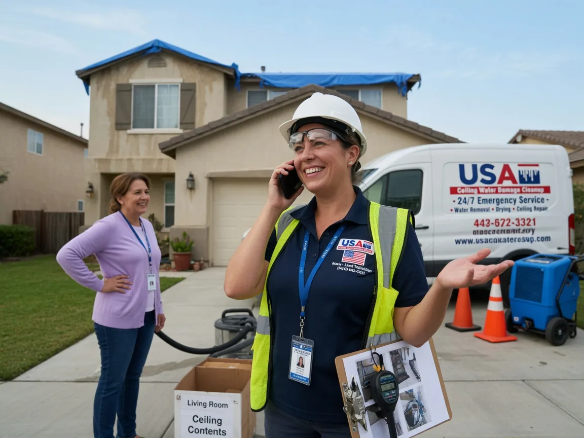 Ceiling Water Damage Restoration Holstein, NE FAQs